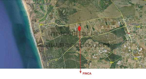 Las Parcelas de Roche, plano de situación 2 de 3